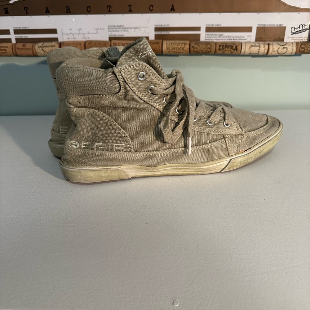 Energie Men's High-Top Sneakers - Olive